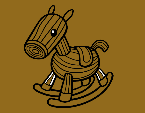 Caballito de madera