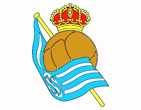 Escudo de la Real Sociedad de Fútbol