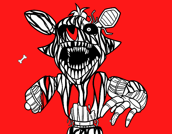 Foxy terrorífico de Five Nights at Freddy's