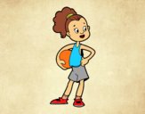 Jugadora de baloncesto