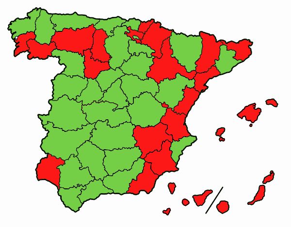 Las provincias de España