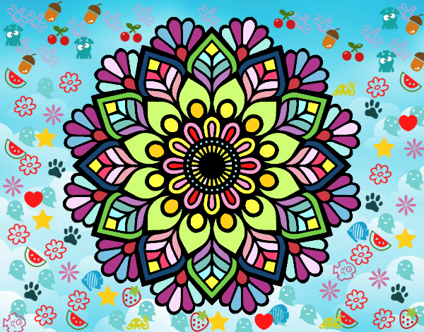 Mandala de primavera