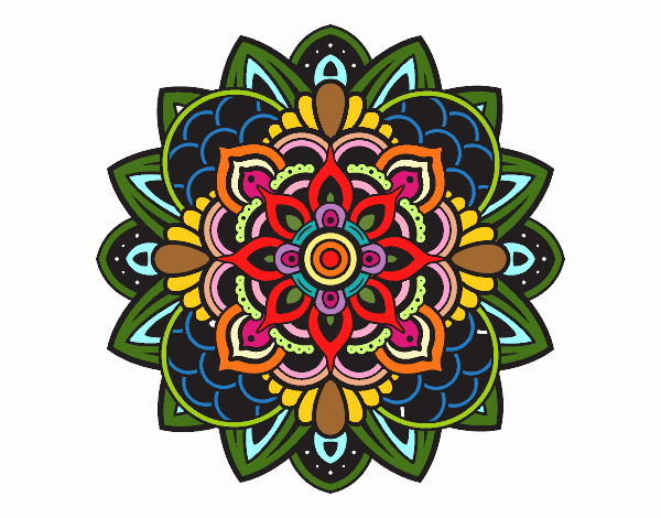 Mandala decorativa