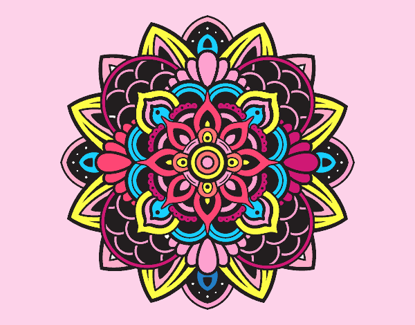 Mandala decorativa