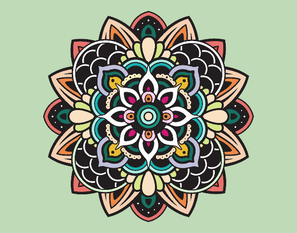 Mandala decorativa