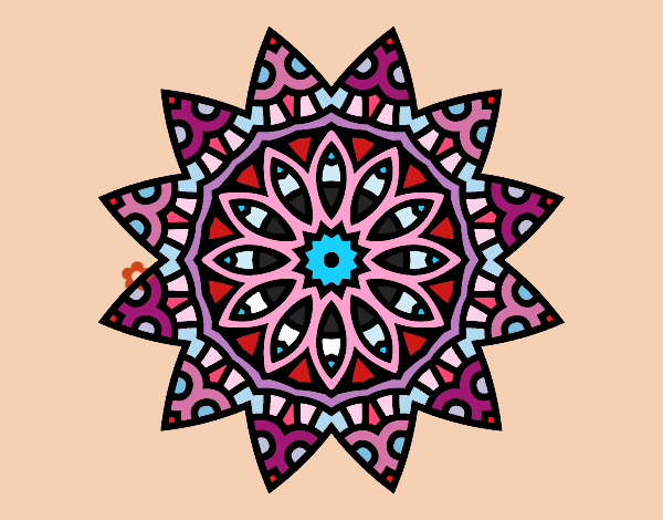 Mandala estrella