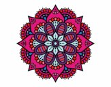 Mandala flor de primavera