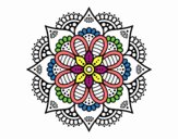 Mandala flor de primavera