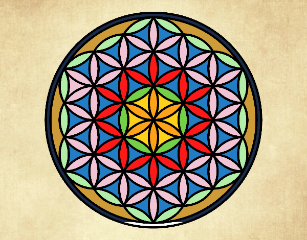 Mandala flor de vida