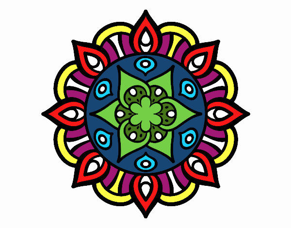 Mandala vida vegetal