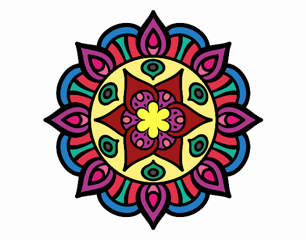 Mandala vida vegetal