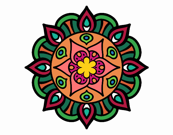 Mandala vida vegetal