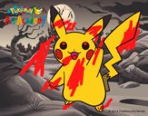 Pikachu saludando