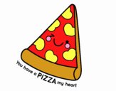 You have a pizza my heart