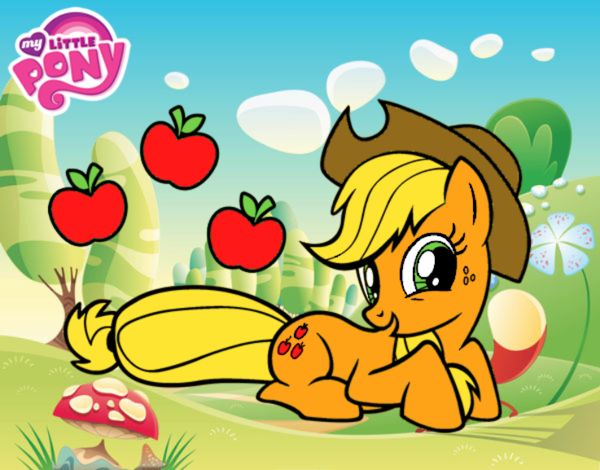 Applejack y sus manzanas