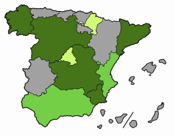 Las Comunidades Autónomas de España