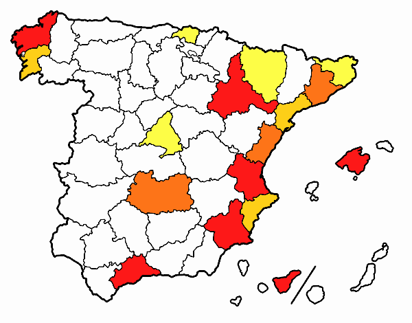 Las provincias de España