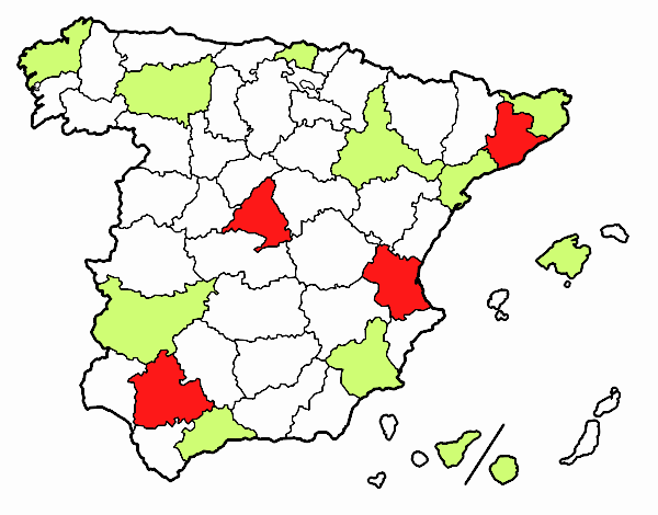 Las provincias de España