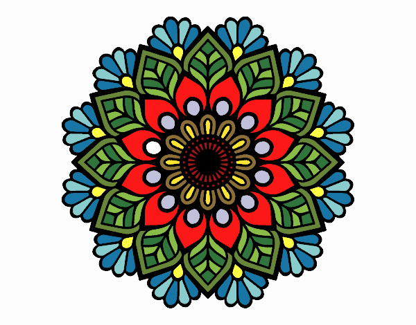 Mandala de primavera