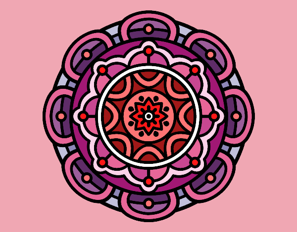 Mandala para la relajación mental