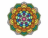 Mandala pétalos de flor