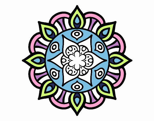 Mandala vida vegetal