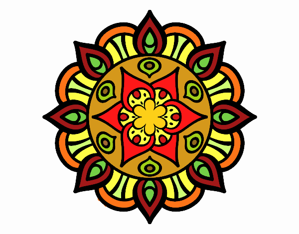 Mandala vida vegetal