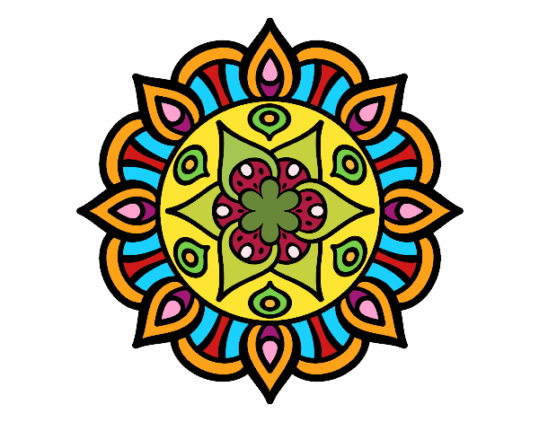 Mandala vida vegetal