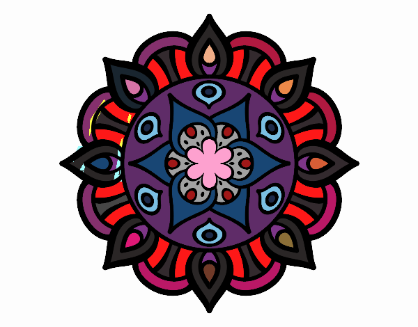 Mandala vida vegetal