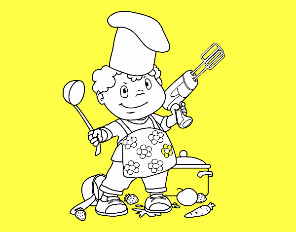 Niño cocinero