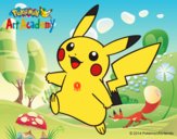 Pikachu en Pokémon Art Academy