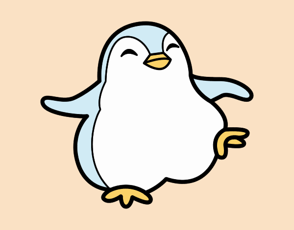 Pingüino bailando