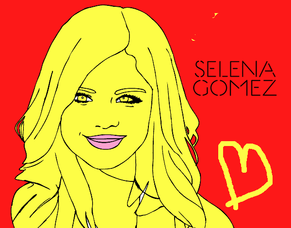 Selena Gomez sonriendo