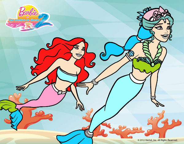 ariel i su hermana