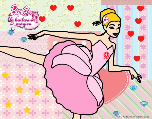 bailarina  barbie.