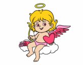 Cupido en una nube