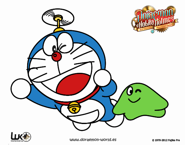 Doraemon volando