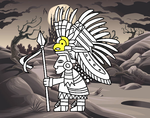 Guerrero azteca