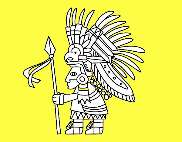 Guerrero azteca