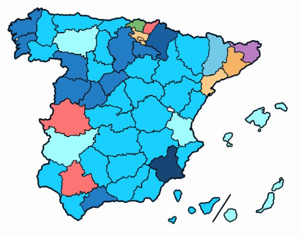 Las provincias de España