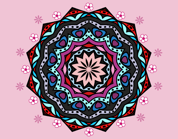 Mandala con estratos