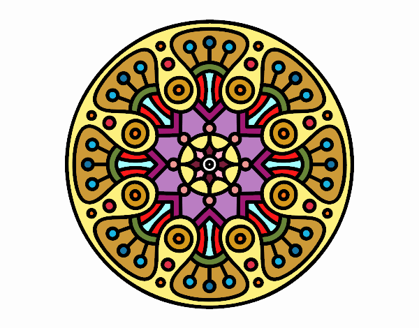 Mandala crop circle