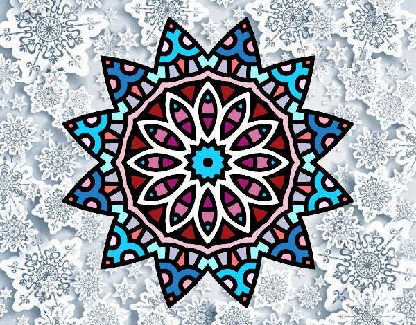 Mandala estrella