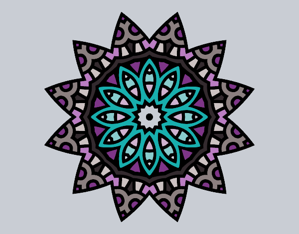 Mandala estrella