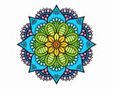 Mandala flor de primavera