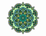 Mandala flor de primavera