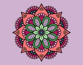 Mandala flor de primavera