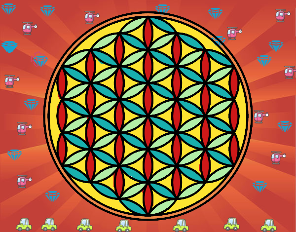 Mandala flor de vida