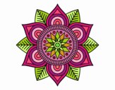 Mandala flor estelar