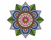 Mandala flor estelar